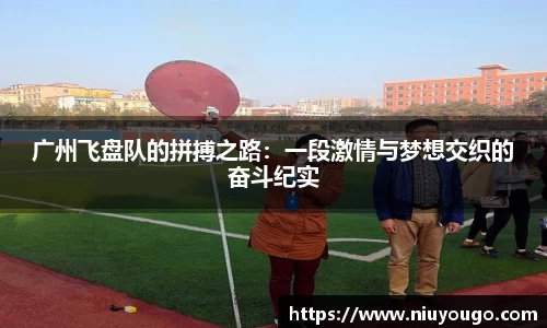 广州飞盘队的拼搏之路:一段激情与梦想交织的奋斗纪实